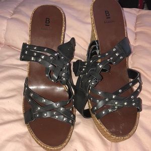 Studded Platform wedges